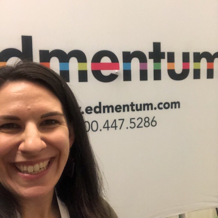 TheITPersin's tweet photo. As part of my #chasingPAECT GooseChase, I visited the @edmentum booth. Their sales team was very helpful in telling me all about their products under the Edmentum umbrella. https://t.co/y7YiuGEHah