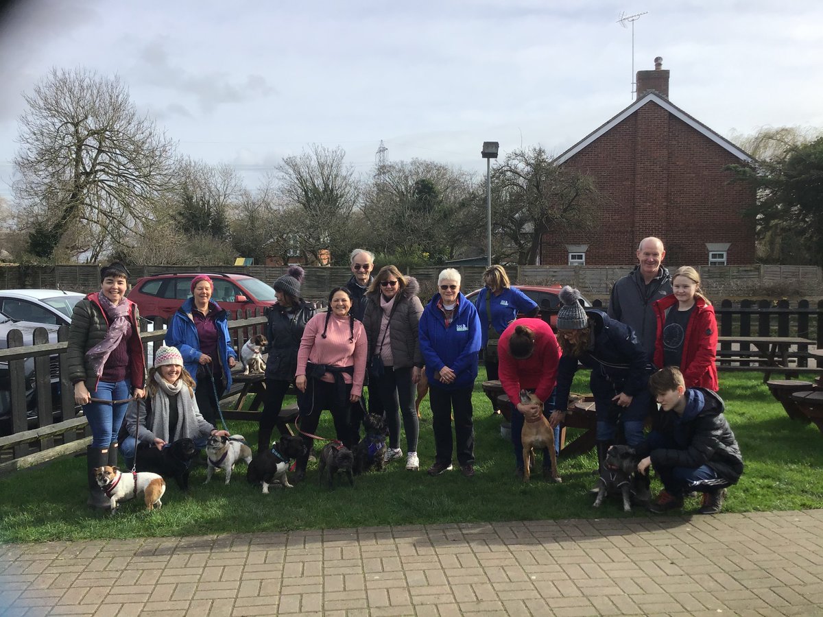 Coco's recovery #pub #Dog walk arranged by @foxhoundstheale was a huge success. They raised over £500. Are there any other pub dog walks taking place?