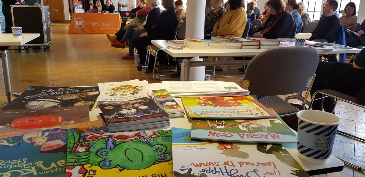 littledoorbooks's tweet photo. Just arrived for @PublishScotland #LibrariesDay set up next to our #HighlandPals @sandstonepress . Please say hi and have a look at our fab #picturebooks . @BHP_Comics team telling all about their great titles. https://t.co/RG2XCJj3JT