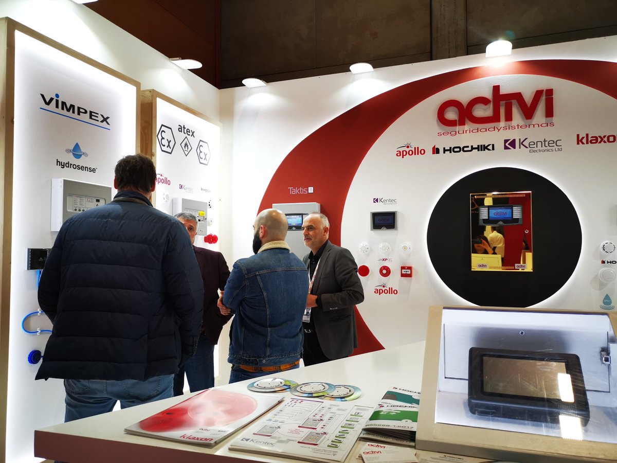 activiSyS's tweet photo. Primer día de #Sicur2020. Estamos presentando muchas novedades. Ven a nuestro stand B004 y te las mostraremos. https://t.co/8pypzrr9pW
