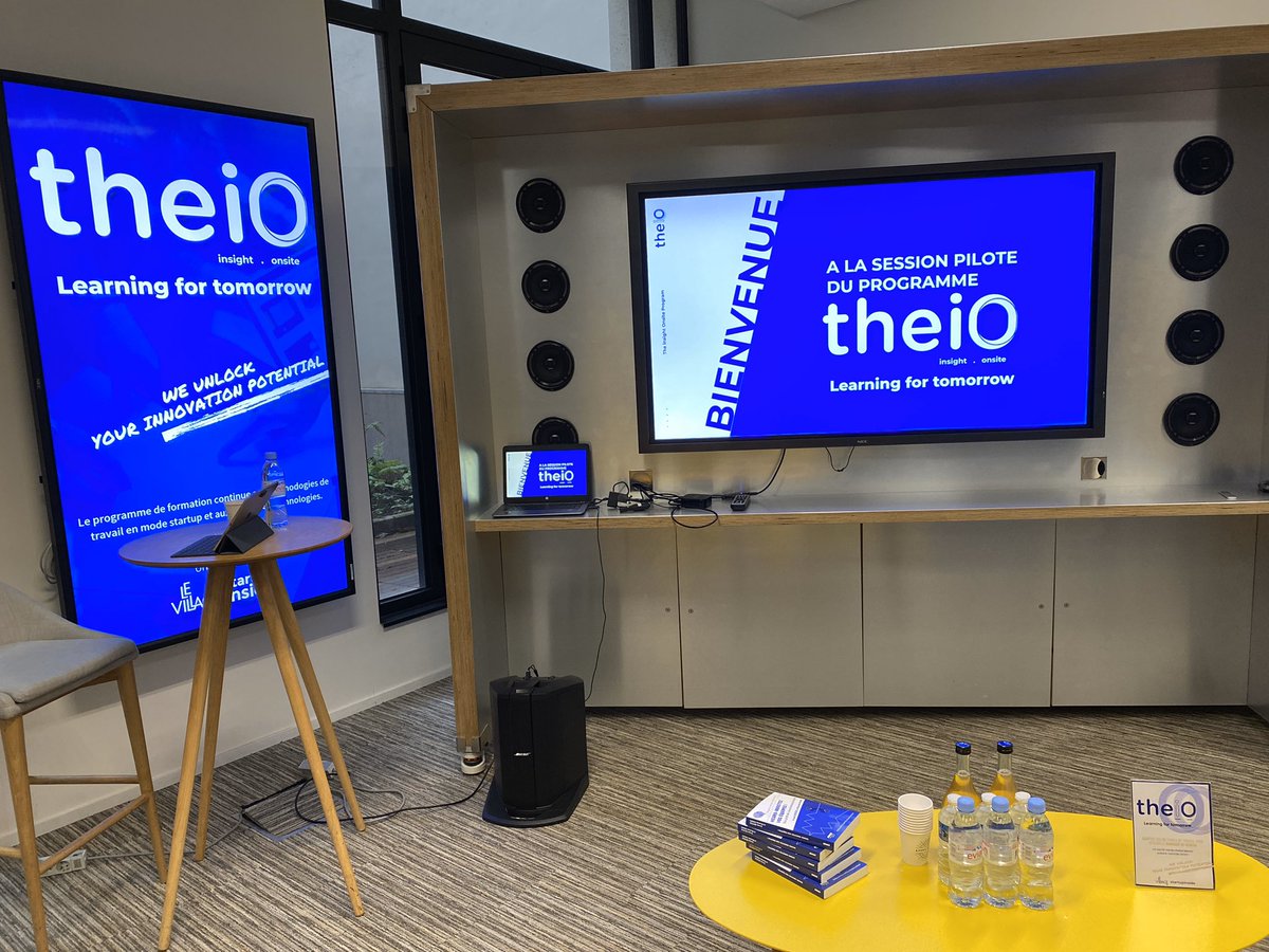 2nde journée du programme de #formation #managériale #theio imaginée avec les équipes du VillagebyCA Paris « mettre son leadership au service de l’engagement de son équipe ».
Une succession de #masterclass, #ateliers, partages d’#entrepreneurs et débats.