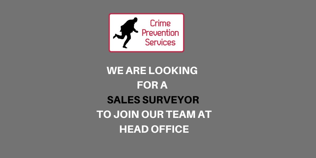 crmprvntnsrvcs's tweet photo. We have an exciting opportunity for an experienced Fire & Security Sales Surveyor to join the team. Please follow the link for more information and to apply.
https://t.co/fZ670JM4ck
#fireandsecurityjobs #securitysurveyor #salessurveyor #NorthWales #CrimePreventionServices #B2C https://t.co/qCVBdr0pbV