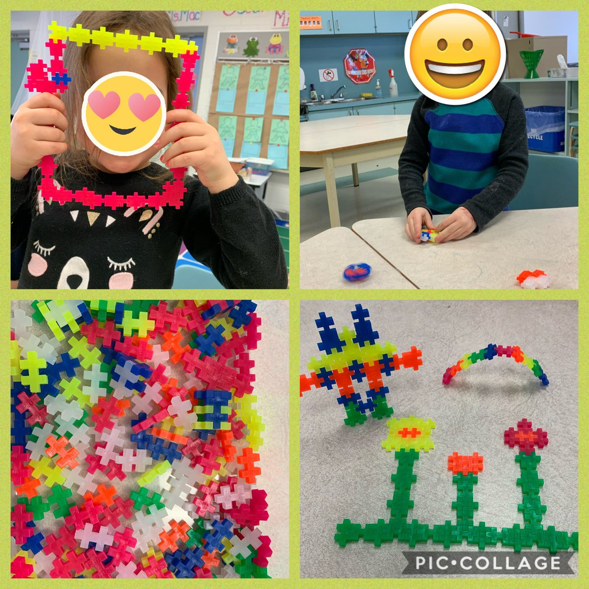 HillEdp's tweet photo. We sure do love our Plus-Plus set over in Kindergarten. One shape, endless possibilities! https://t.co/56i1aF4Wsg