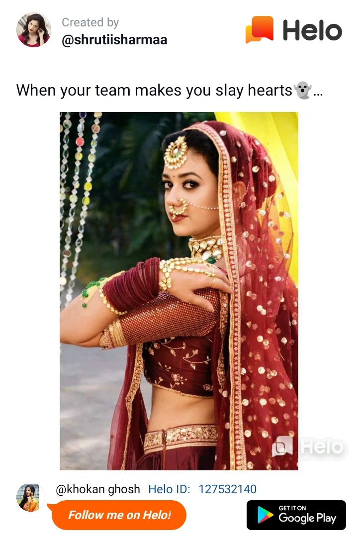 KhokanG54463769's tweet photo. @Shrutii_Sharmaa As #palakvarma looking so pretty mst beautiful lovely #grojeous #bridle look for #nazar2 ,#starplus ♥♥♥♥♥♥♥🙏🙏🙏🙏 https://t.co/qSTWLa7DMt