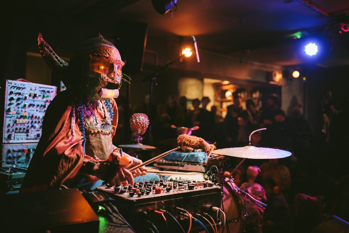 maps_festival's tweet photo. THAT'S A WRAP! Thanks to all the musicians, artists, venues, supporters, volunteers and of course all the audience members who came danced, drummed, sang, crafted cats, made films, joined the fart orchestra, played on the polyphonic playground. More pictures coming soon! https://t.co/z3oFdY9wyZ