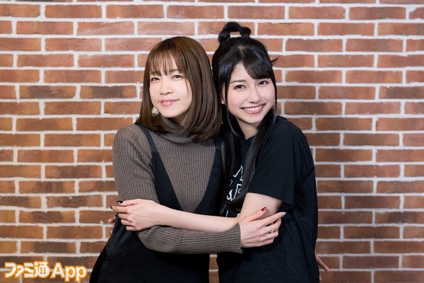 famitsuApp's tweet photo. 『このすば』初のアプリ『このファン』配信直前インタビュー！

生放送直後の #雨宮天 さん、#諏訪彩花 さんにゲームの魅力を訊きました！

https://t.co/PKjHb8imPi

#このすば　#このファン https://t.co/wOqVippWtz