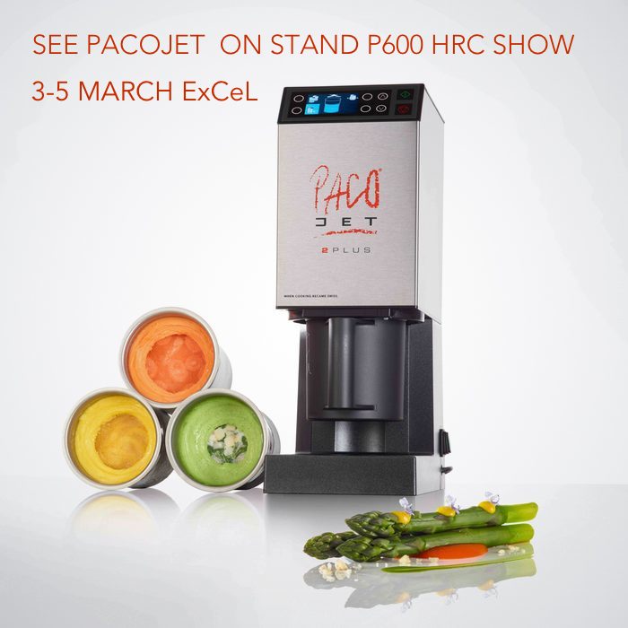 ChefToolsUK's tweet image. Pacojet UK is exhibiting at the HRC Event, 3-5 March 2020
Come and see us on Stand P600 
Demonstrations of the Pacojet 2 PLUS and the Pacojet Junior.
Includes sweet and savoury tastings!
hrc.co.uk/exhibitors-202…
@HRC_Event #HotelRestaurantCatering #TheProfessionalKitchenShow