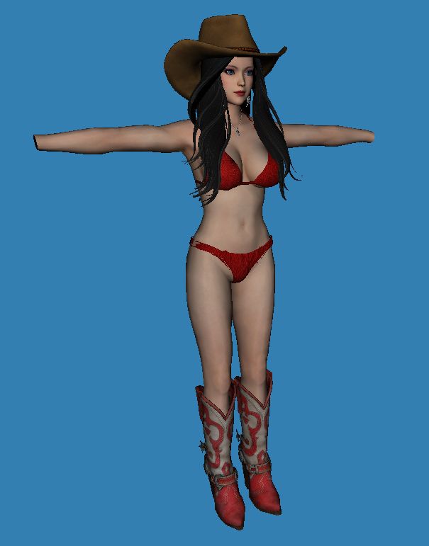 Vampirella Cowgirl (vaquera) ERo01GKW4AAan0J?format=jpg&name=900x900