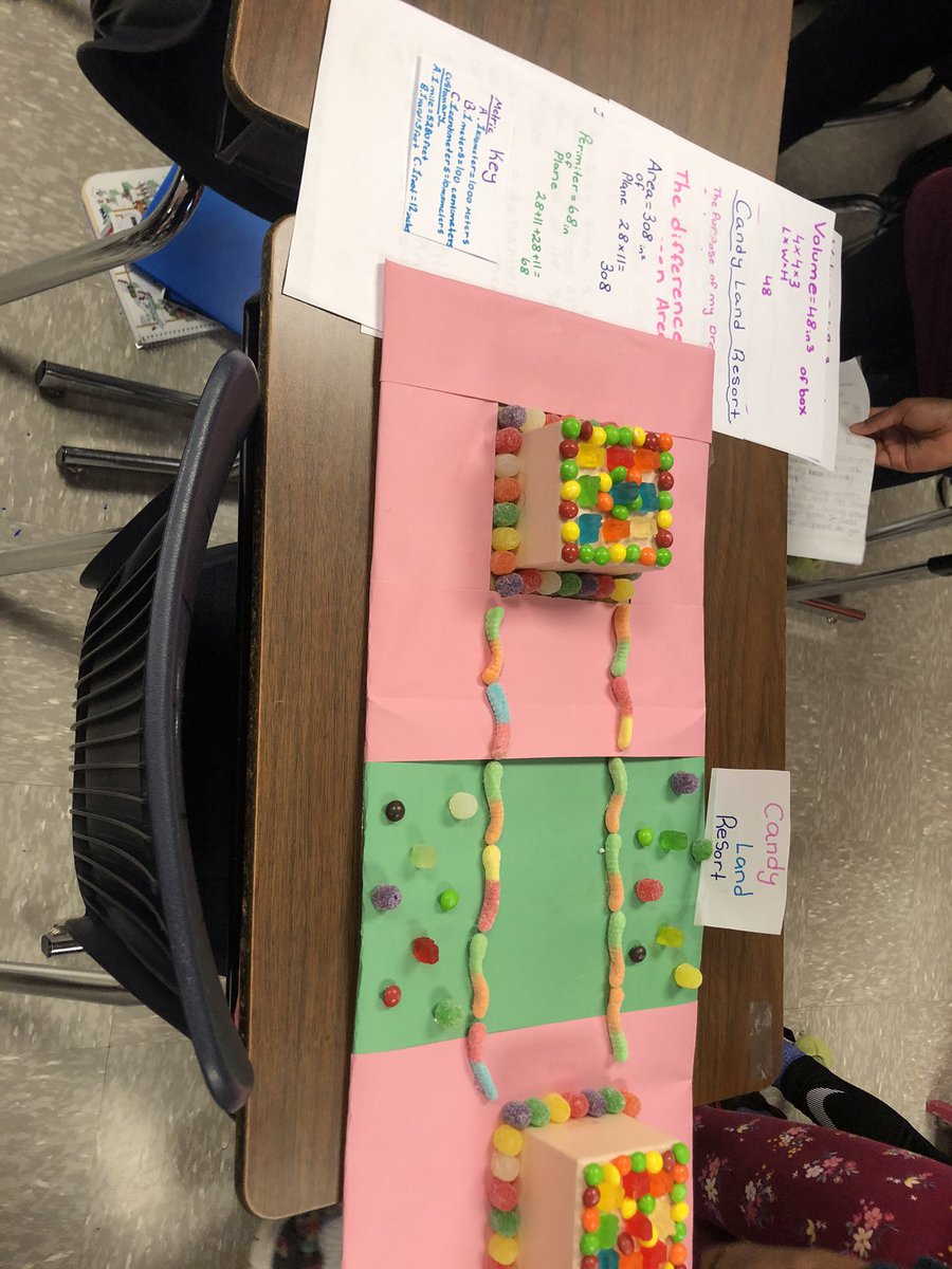 Emily_Gerichs's tweet photo. 2D/3D math projects: volume, surface area, perimeter, and area @LoweLeopards @MrJadSalameh https://t.co/ZCbVGOZDW1