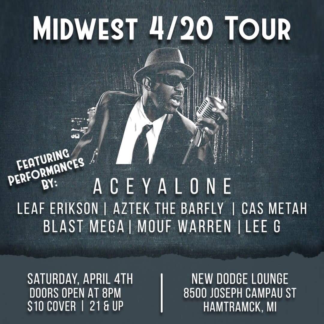 CasMetah's tweet photo. @dodge_new #Detroit #WhatUpDoe #Midwest420Tour @Aceyalone @aztekthebarfly @CasMetah @megaDCXIV @moufwarren etc. https://t.co/wU5GRUJs4R