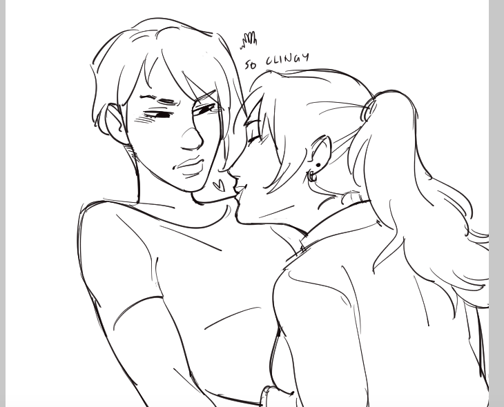 "...so all that 'rivalry' was coz of sexual tension all along" lol 