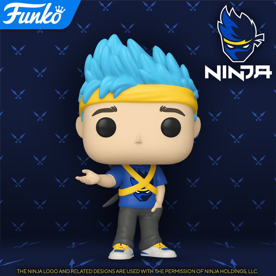 Ninja STREAMER GAMER FORTNITE 2020 IN STOCK NOW Funko Pop Icons 