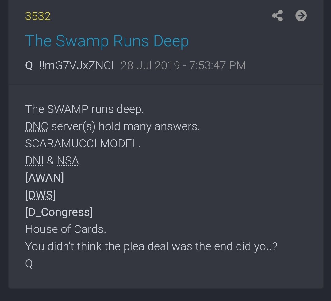 DOJ is withholding documents about the Imran [A]wan cybersecurity scandal pursuant to an Order issued by the Honorable Tanya S. Chutkan who is presiding over a related sealed criminal matter. https://amp.dailycaller.com/2019/12/13/doj-imran-awan-records#click=https://t.co/EjO3j80j9a