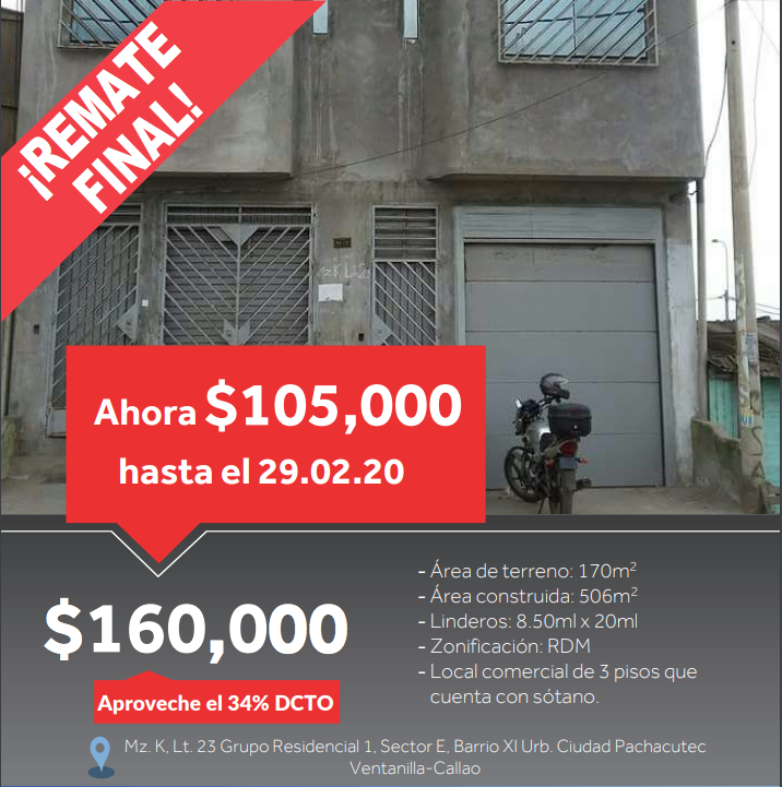 FastInmueble's tweet image. ➡️Teléfonos: 913035827 / 914698874 
🚨Promoción!!!! 

Mario Salas colo colo Barcelona Napoli Champions Perú Olivares
Mario Bunge Gaga #ChampionsLeague #Barca #AlianzaLima #miraflores #Ventanilla