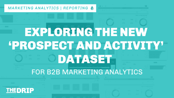 thedriptech's tweet image. Exploring the New ‘Prospect and Activity’ Dataset for #B2B Marketing Analytics
bit.ly/37RfwWF