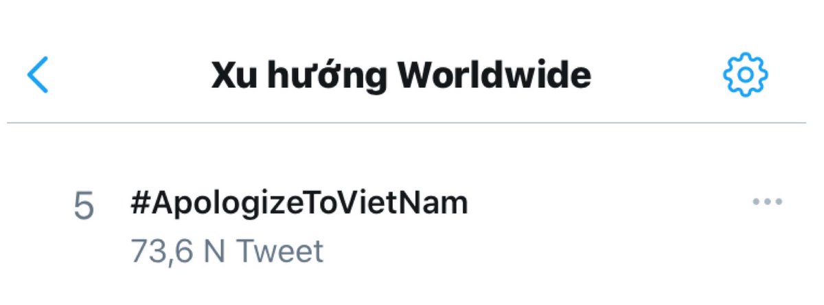 Andy97870358's tweet photo. Vào cài đặt đổi quốc gia thành South Korea rồi viết tweet nhiệt lên bà con ơi.........
#ApologizeToVietNam https://t.co/s5PhuDv9Gf