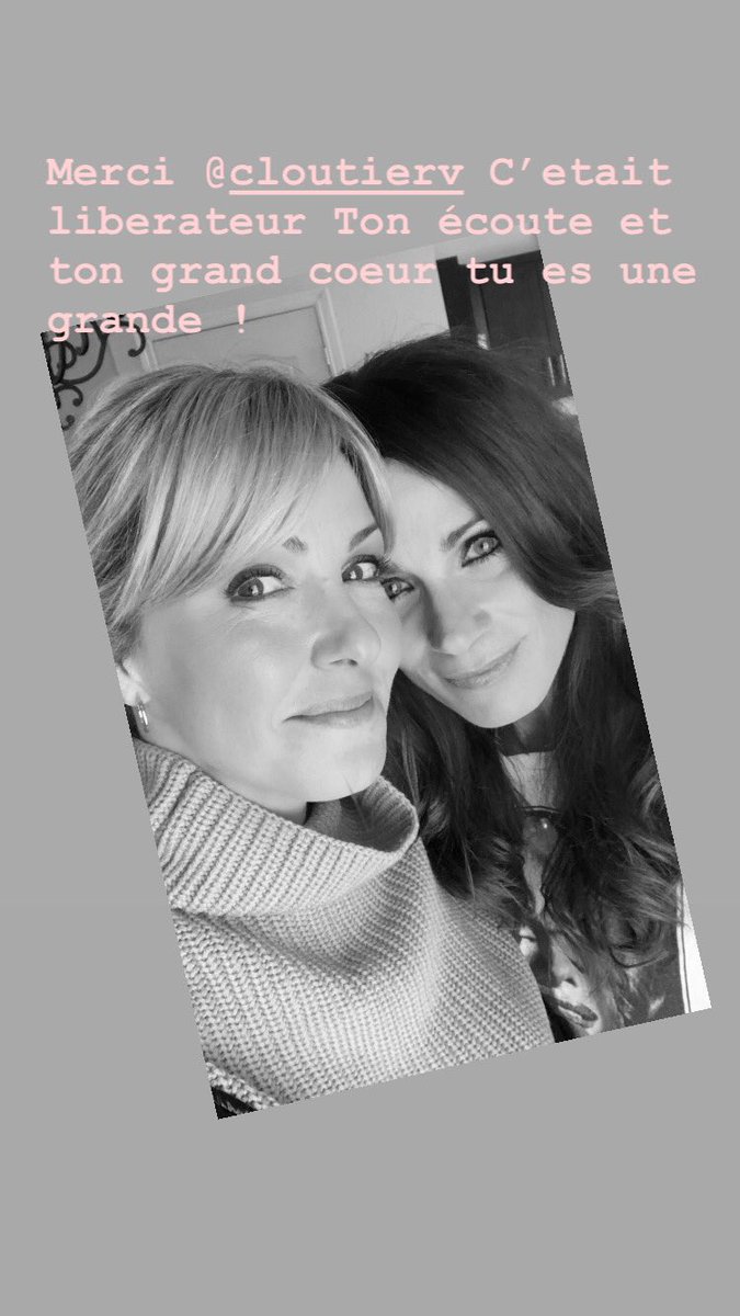 ce que je viens de vivre, je crois j’étais prête et rendue  là Me motiver oui mais a redevenir MOI surtout et avant tout !  Merci <a href="/cloutierv/">Veronique Cloutier</a>  @marisolaube  
 cette photo représente  tout le respect que j’ai pour Vero. Je suis allée aussi loin grâce a celle que vous voyez devant.