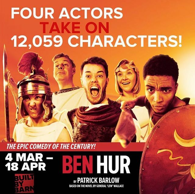 ✨Ben Hur comes to the Barn!✨ Based on one of the timeless stories of one of the best-selling books of the nineteenth century, this stage adaptation condenses the epic tale so that it can be told by just four actors!

Complete with chariot races, sea … ift.tt/2Te0ft5