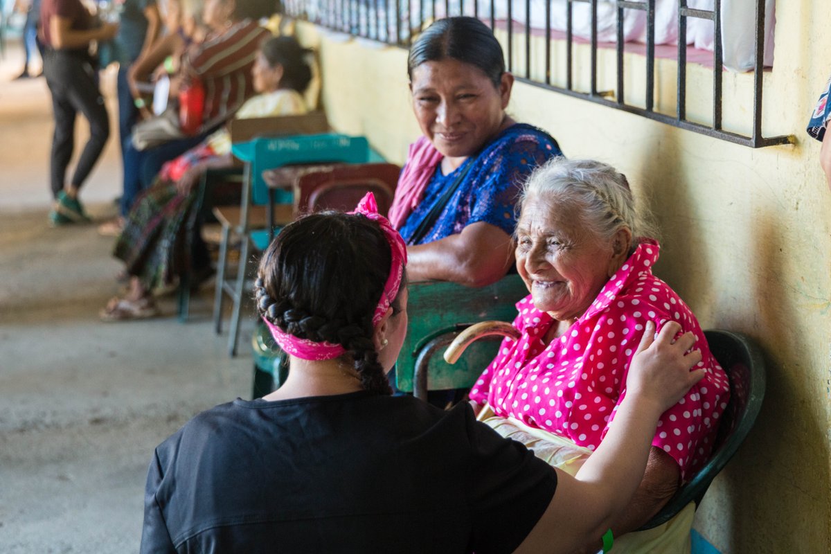 Everyone, meet Petrona who celebrated her 103rd birthday yesterday! The whole group from our medical week in Guatemala sang happy birthday to her. She is scheduled to receive cataract surgery this week. This couldn't happen without people like YOU. Thank you. #Guatemala #Serve
