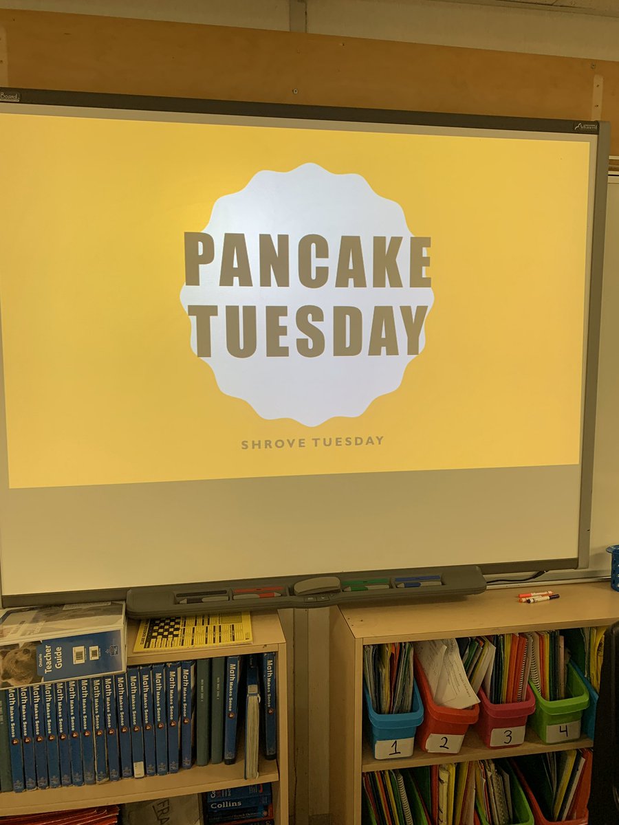 mskurnikk's tweet photo. Today the students learned about the significants of Pancake Tuesday and why we celebrate ! We had some great discussion , worked on some activities  and of course ate pancakes! 😊🥞🙏 #shrovetuesday #beginningoflent @stpetersmilton https://t.co/0HXHsBjjuy