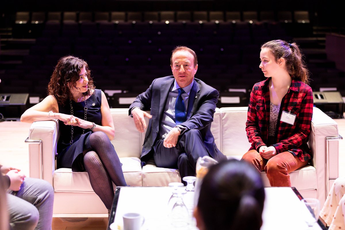 McMasterU's tweet photo. “We’d rather go wide than go narrow,” says John McCall MacBain of the search for the best and brightest candidates. The new @mmscholarships cover tuition + fees for a master’s (or 2nd-entry professional undergrad) program at 
@mcgillu, + a living stipend. | @mccallmacbain https://t.co/ViV3ZvJNhR
