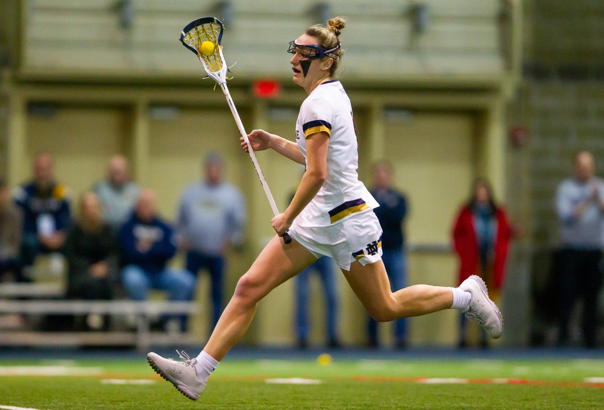 • 8️⃣ draw controls⠀
• 2️⃣ caused turnovers⠀
• 2️⃣ ground balls⠀
⠀
Another day at the office for Kathleen Roe in Sunday's win over Ohio State. ⠀
⠀
#GoIrish☘️