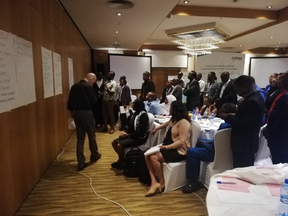 IFDCTraining's tweet image. IFDC /2SCALE International Training Inclusive Agribusiness: Linking Farmers to Consumers Day 2: Participants formed groups and reflected on features of entrepreneurs as an integral part in inclusive agribusiness.