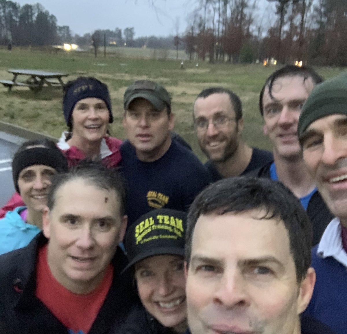 When it rains we say more rain! Hooyah Team!