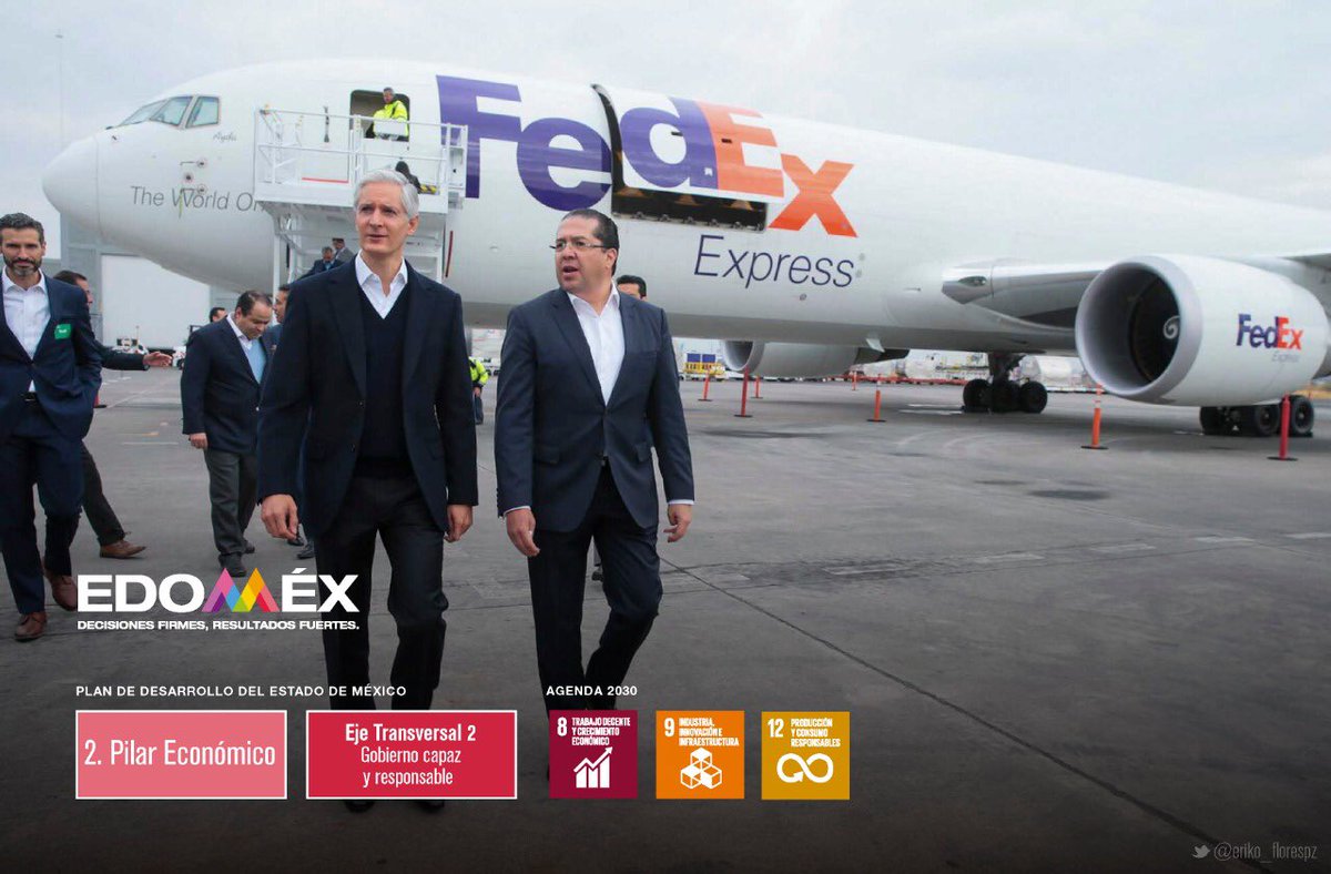 #Desarrollo2030 
Objetivo: recuperar el dinamismo de la economía.
Estrategia: impulsar una agenda de desarrollo regional.
Línea de acción: fortalecer la operación del <a href="/AIT_MX/">Aeropuerto Internacional de Toluca</a> a fin de aprovechar su infraestructura y ubicación. 
<a href="/alfredodelmazo/">Alfredo Del Mazo</a> 
#PilarEconómico 
#ODS8
#ODS9
#ODS12