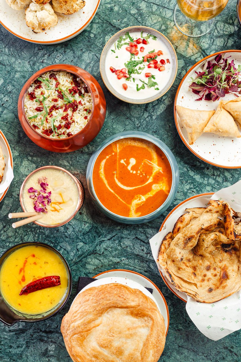 Our bespoke menu is crafted to celebrate authentic dishes influenced from areas all around Undivided India. Join us and explore India through our eyes ✨