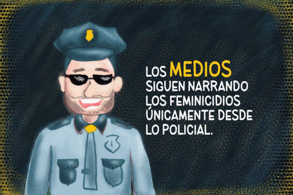 Tererecomplice's tweet photo. 🔸Por otro lado, los feminicidios son narrados únicamente desde el imaginario policial 🚔 Las noticias carecen de una diversidad de fuentes. Muchas veces los medios difunden rumores sin realizar una labor de verificación o contrastación ✔️ https://t.co/eb2htvJbn2
