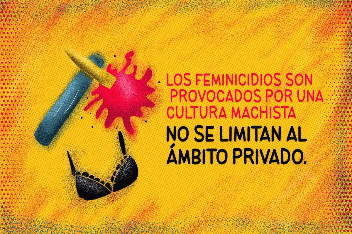 Tererecomplice's tweet photo. 🔸Los feminicidios son el resultado de la violencia estructural hacia las mujeres que comienza en la infancia y es reforzada por numerosas instituciones. Constituyen un problema social y de salud pública que requieren la urgente atención del Estado y la sociedad. https://t.co/ewW3OnNumD