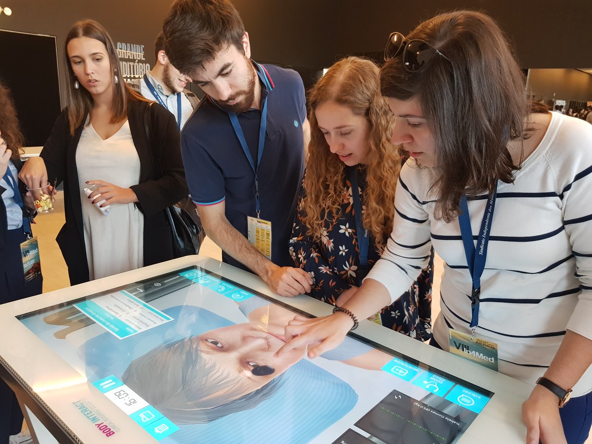 BodyInteract's tweet photo. Last year at @in4medcongress, Body Interact challenge medical students 👩🎓👨🎓 to put their knowledge into practice in our virtual patient simulator.
💡We are already working on this edition competition. Are you ready to save lives? 🔜
#BodyInteract #VirtualPatientChallenge #In4med https://t.co/AknSkuAZ8G