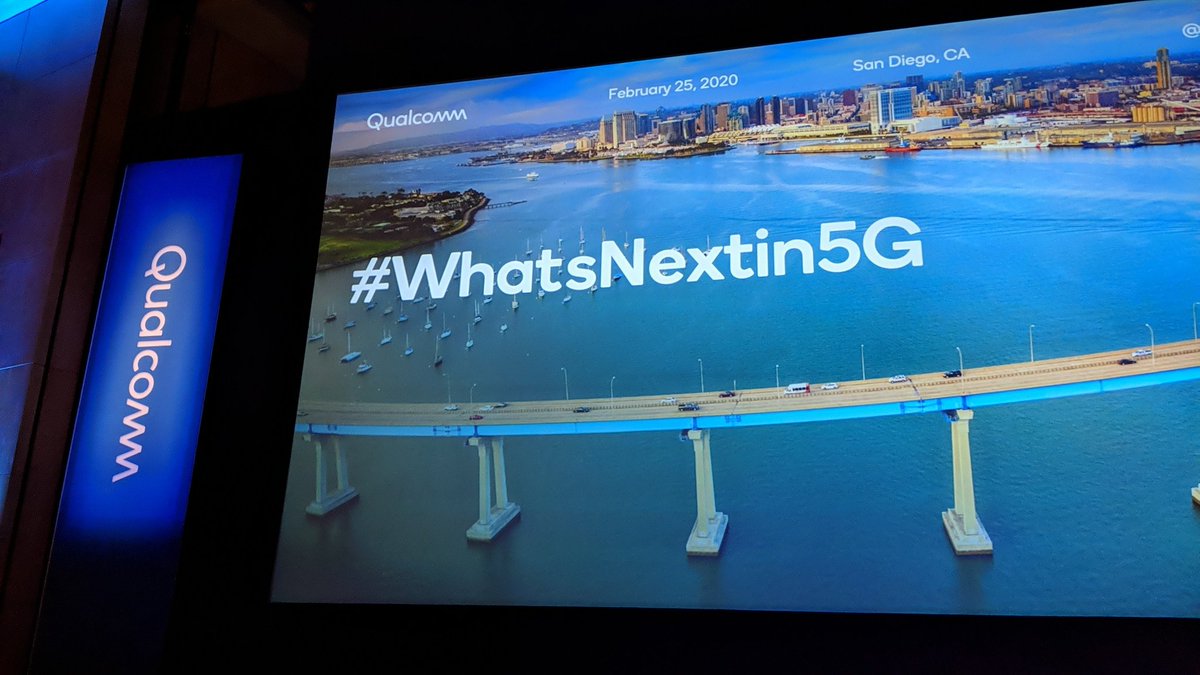 vmealer's tweet photo. Can't wait to hear #WhatsNextIn5G  #Qualcomm #inventwithus https://t.co/WwnSXXPb1j