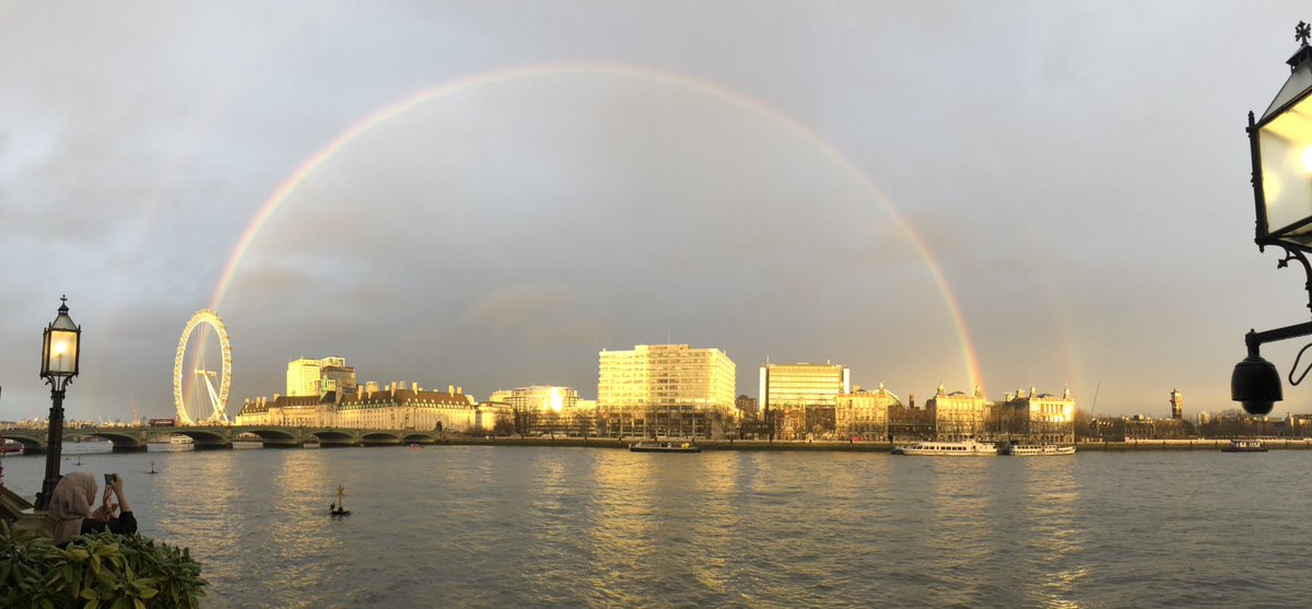lucia_asanache's tweet photo. Rainbows and bright lights emerge as industry, parliamentarians and relevant groups commit to continue to engage in open dialogue about technology’s role in social and economic prosperity. #TechPolicy2020 @PICTFOR https://t.co/te1rvzchRb