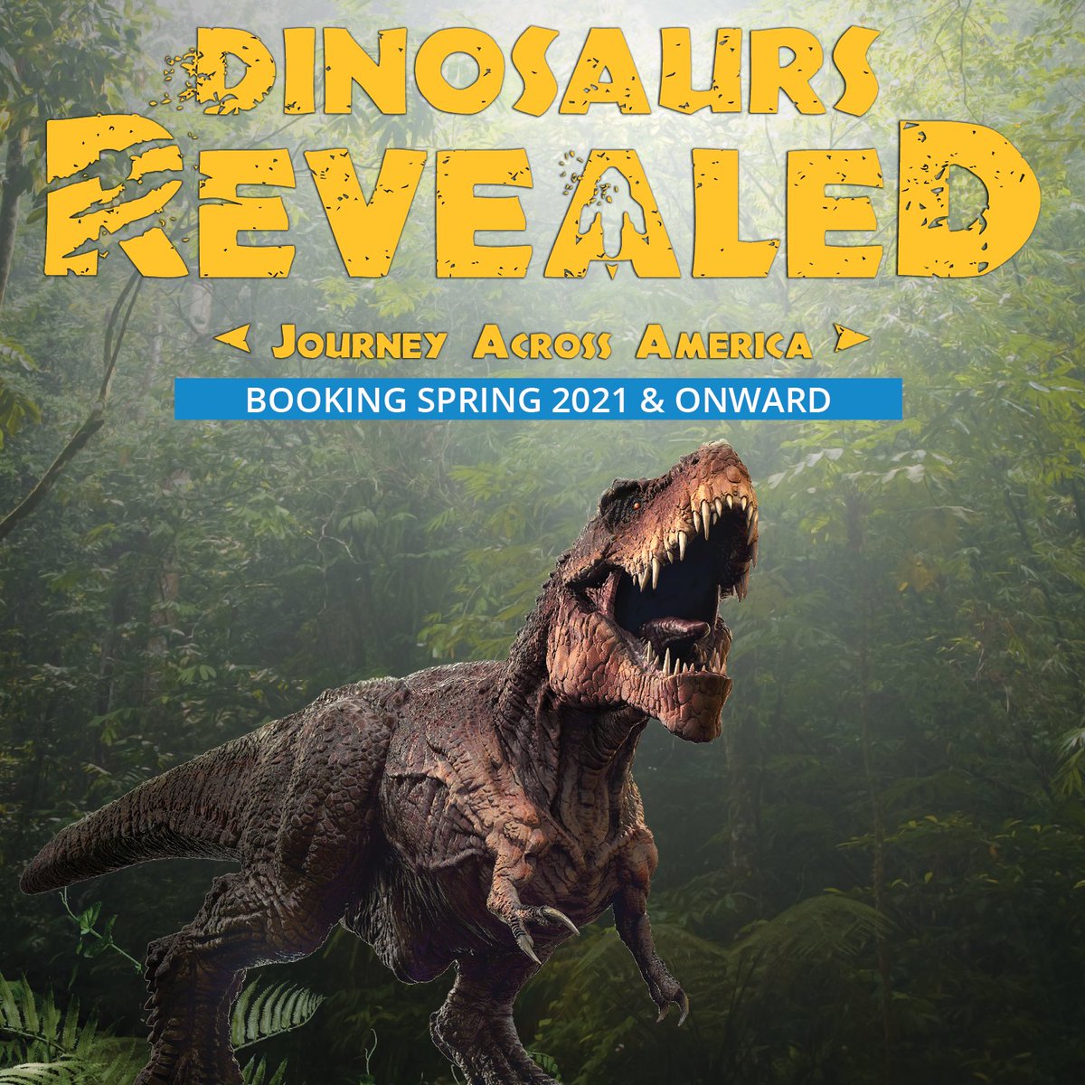 FlyingFishIntl's tweet photo. Flying Fish and @UnionStationKC are pleased to announce the global tour of #DinosaursRevealed. Dinosaurs Revealed is a large-scale #travelingexhibition featuring real dinosaurs specimens, full casts, 26 life-size animatronics &amp; hands-on interactives. #TouringExhibitions #museums https://t.co/7md9QGDwcr