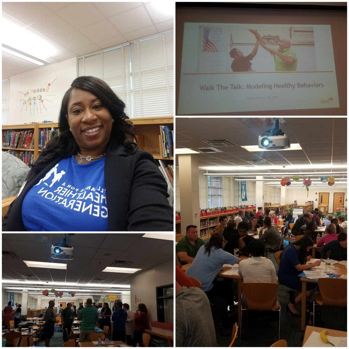 Engaging @DuvalSchools  Wellness Ambassadors in best practices strategies to model healthy behaviors using the local school wellness policy! @HealthierGen #HGatWork!