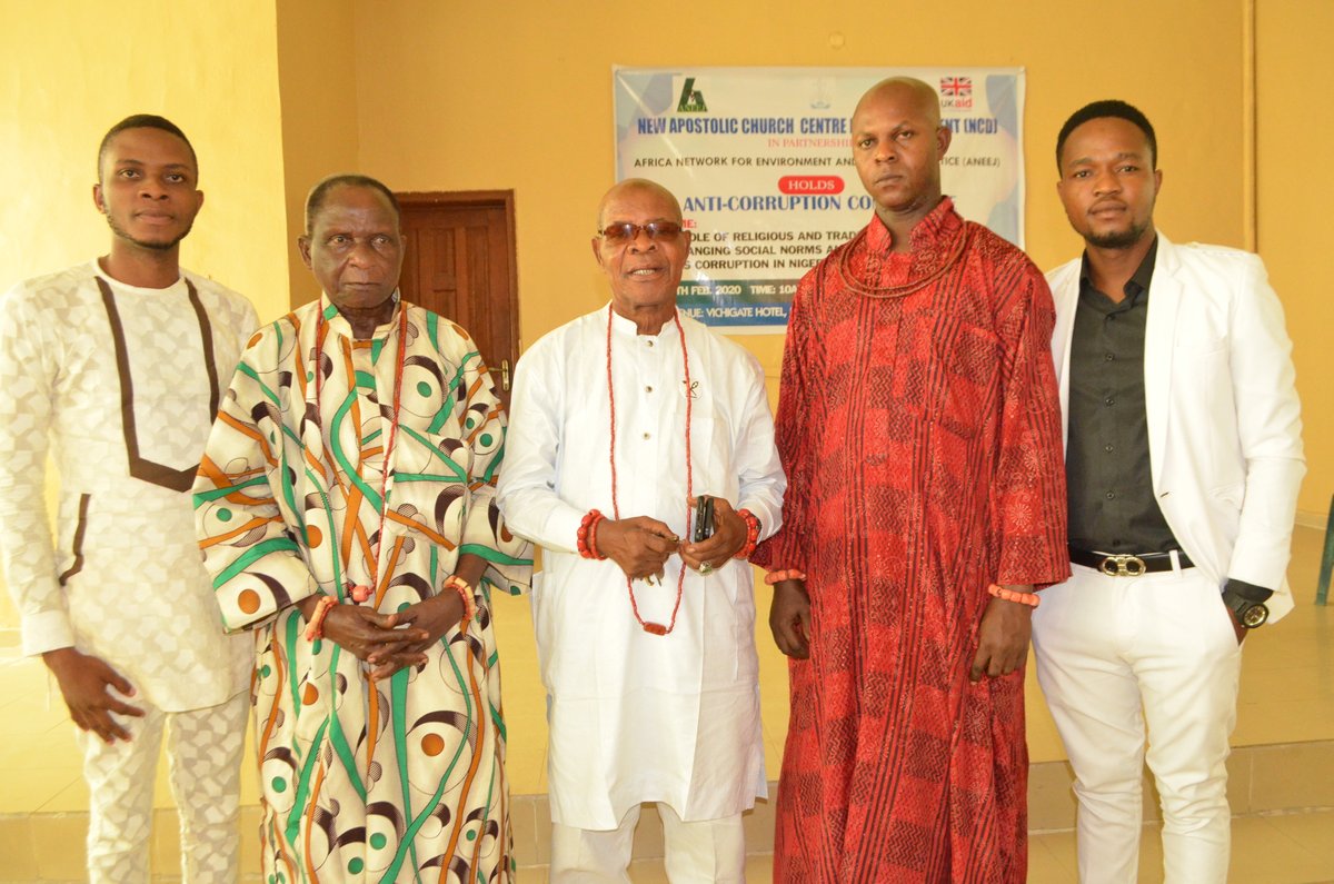 NAC_CD's tweet photo. #CorruptionMustNotPay Group photographs of the just concluded NCD Anti-Corruption Conference on "The Role of Religious and Traditional Institutions in Changing Social Norms and Behaviours that fuels Corruption in Nigeria" held @ Vichi Gates Hotel, Benin City. @DFIDNigeria @Ugolor https://t.co/gnelRLWVkW