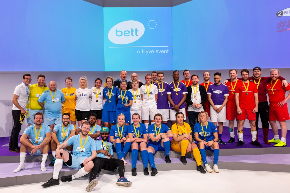 Bett_show's tweet image. #EduFootyAid was a great success at #Bett2020, and was also the largest event @2SimpleSoftware have held to raise money for @MindCharity! We are pleased to announce that a total of £5,000 was raised at Bett alone. Read more here! fal.cn/36KMV

#Education #Technology