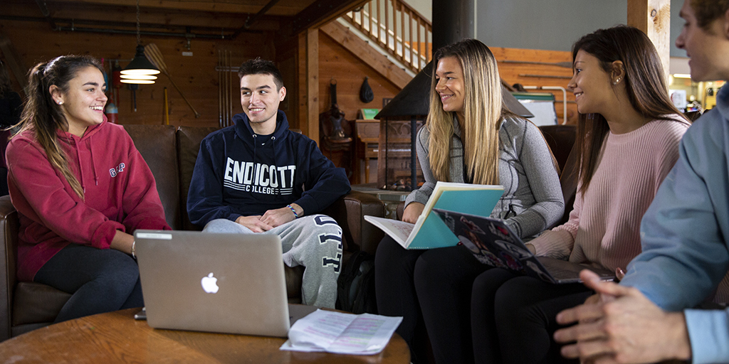 Endicott College tweet media