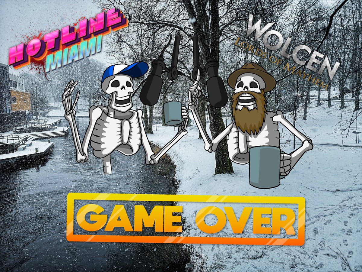 GameOverPod's tweet photo. I veckans avsnitt rensar Ultrafail bland ryska maffian i Hotline Miami och Mabaya hackar och slashar sig egenom fiender i Wolcen: Lords Of Mayhem. 
. 
https://t.co/3xv9W08HEa
. 
#sweden #spelpodcast #podcast #podden #gameoverpod #Yolo #nördliv #I337 #Ultrafail #spelliv #Mabaya https://t.co/2RfZOAGlcz