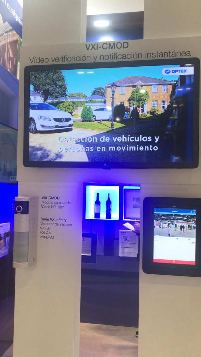 OPTEXSecEMEA's tweet photo. Previewing at @SICUR_ this week, the VXI-CMOD App-based visual verification solution.
https://t.co/HSrDCglr2x
#SICUR2020 #VXICMOD #VisualVerification https://t.co/wJekGSX21D