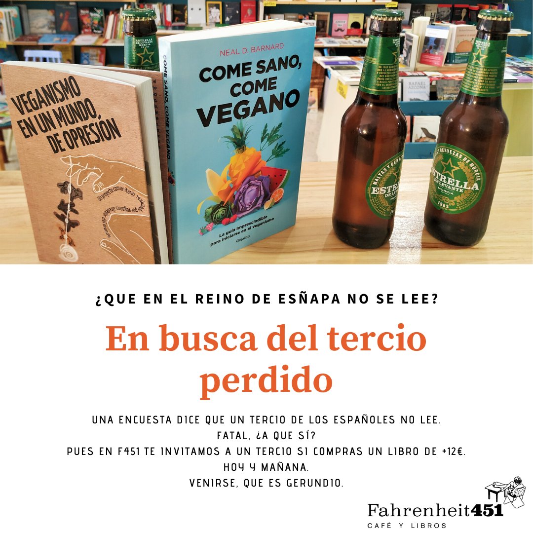 Fahrenheit 451 Café y Libros tweet media