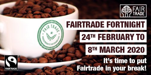 Fairtrade Fortnight 24th February to 8th March, It’s time to put Fairtrade in your break!
#officesupplies #fairtrade #offers