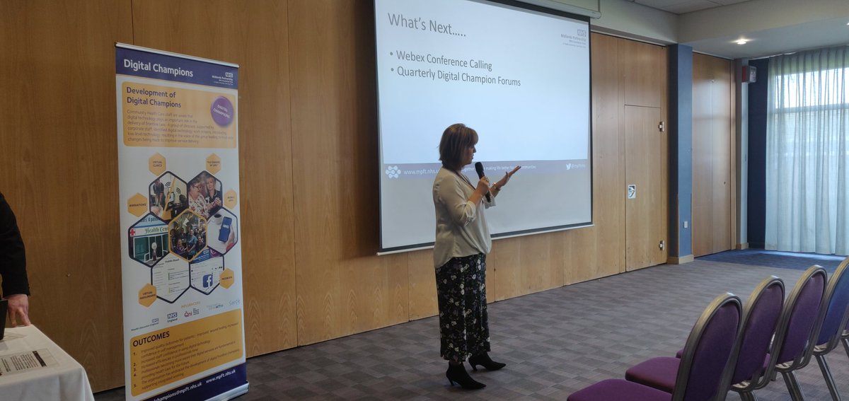 Great turnout for this morning for our Digital champions launch <a href="/shrewsweb/">Shrewsbury Town FC</a>  we've had 50% of attendees pledged to become a digital champion today. <a href="/QITeamMPFT/">QI Team MPFT</a> <a href="/mpftnhs/">Midlands Partnership University NHS FT</a> <a href="/Digichampsmpft/">Digital Champions</a>