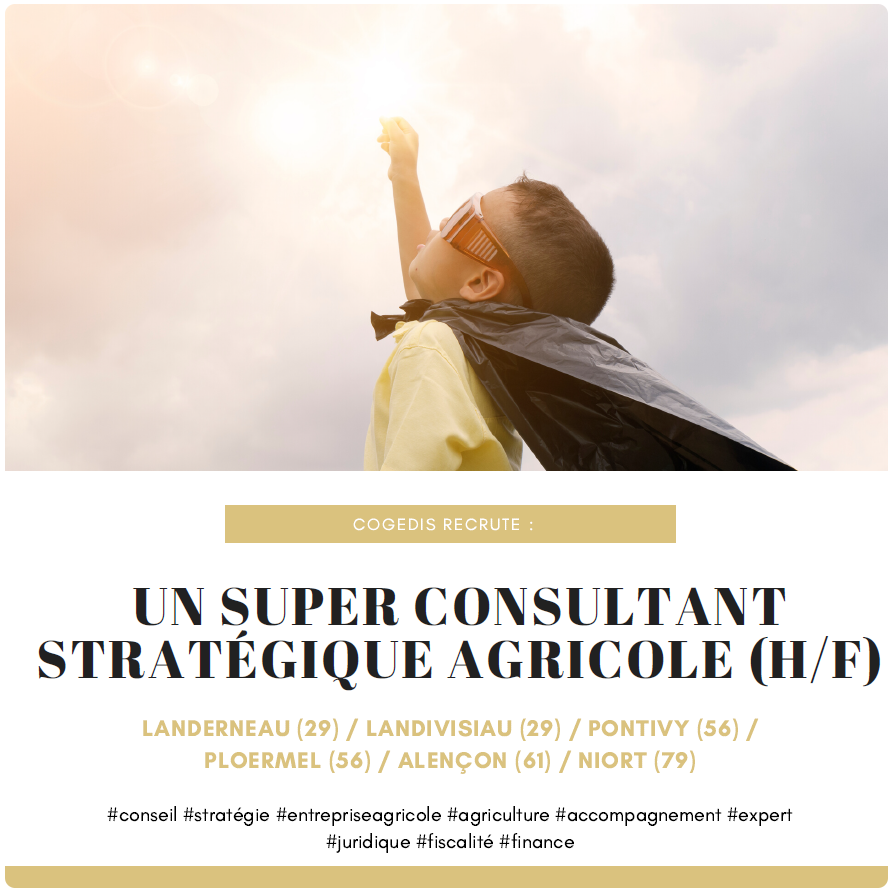 Groupe_Cogedis's tweet photo. #Cogedis vous propose de découvrir une nouvelle offre d'emploi 🆕
Nous recherchons un consultant stratégique agricole (H/F) 👨💼👩💼 dans le 29, 56, 61 et 79 !
Contactez-nous pour en savoir plus sur cette opportunité sur : https://t.co/Ld7OFcxFXw https://t.co/ko2mXUXDZs