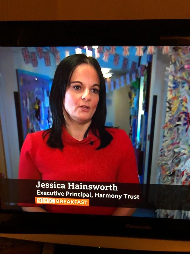 Did you see our school on the <a href="/BBCBreakfast/">BBC Breakfast</a> news this morning? What a fantastic report showing the success of our school. 
<a href="/Ms_HainsworthHT/">Ms Hainsworth</a> will be talking to <a href="/BBCRadioManc/">BBC Manchester</a> at 4pm we hope you will be listening #Marmot2020 #BelieveAchieveSucceed 💜