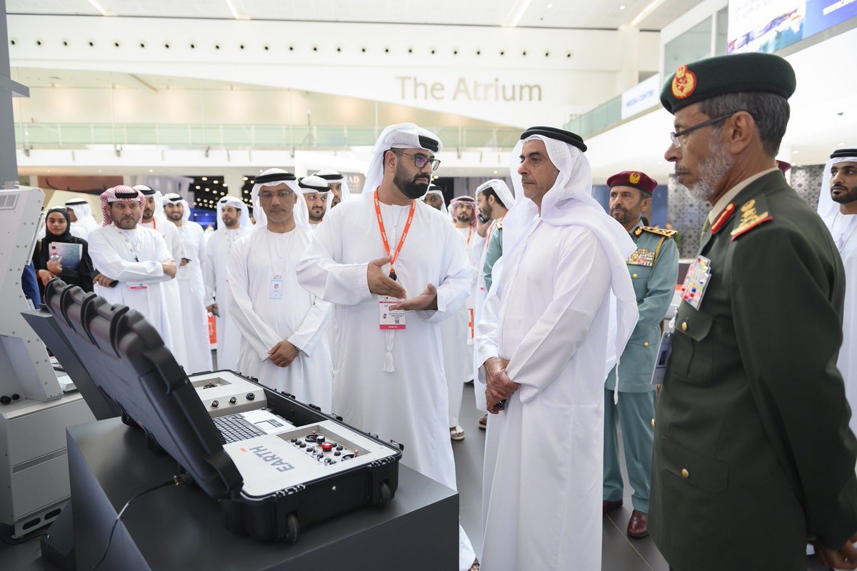 moiuae's tweet photo. سيف بن زايد يزور معرضي " يومكس وسيمتكس 2020 "
Saif bin Zayed Visits UMEX, SimTEX 2020
#يومكس_2020
#سيمتكس_2020
#UMEX2020
#SimTEX2020 https://t.co/CRzv034aeP