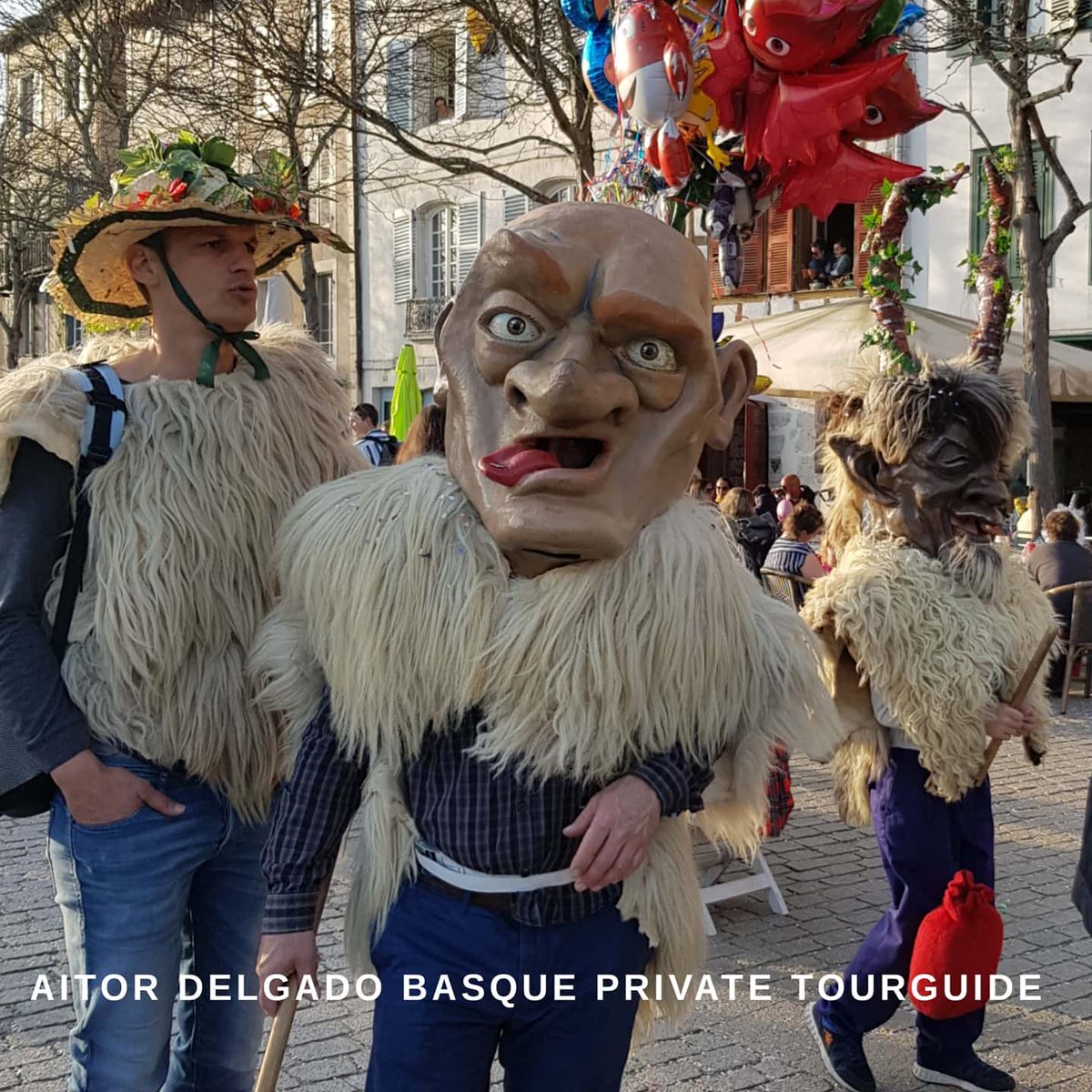 Lots of fun in #Basque #carnival #privatetours #aitordelgado #basqueprivatetourguide #SanSebastian #daytours #basqueluxury #localtraditions #basquetours #Bilbao #aitordelgadotours #Basque #Bayonne #Biarritz #Pyrenees