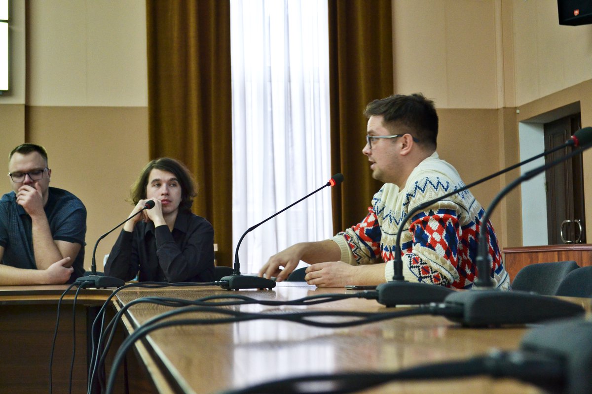 SyntechSoftware's tweet image. Last week we participated in an IT conference at Kryvyi Rih National University. It was really productive and effective to discuss the progress of the sector. And we were really happy to answer the questions from participants. Good to see promising young people!

#itconference